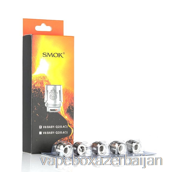 Vape Azerbaijan SMOK TFV8 Baby Replacement Coils 0.6ohm V8 Baby-Q2 Dual Core